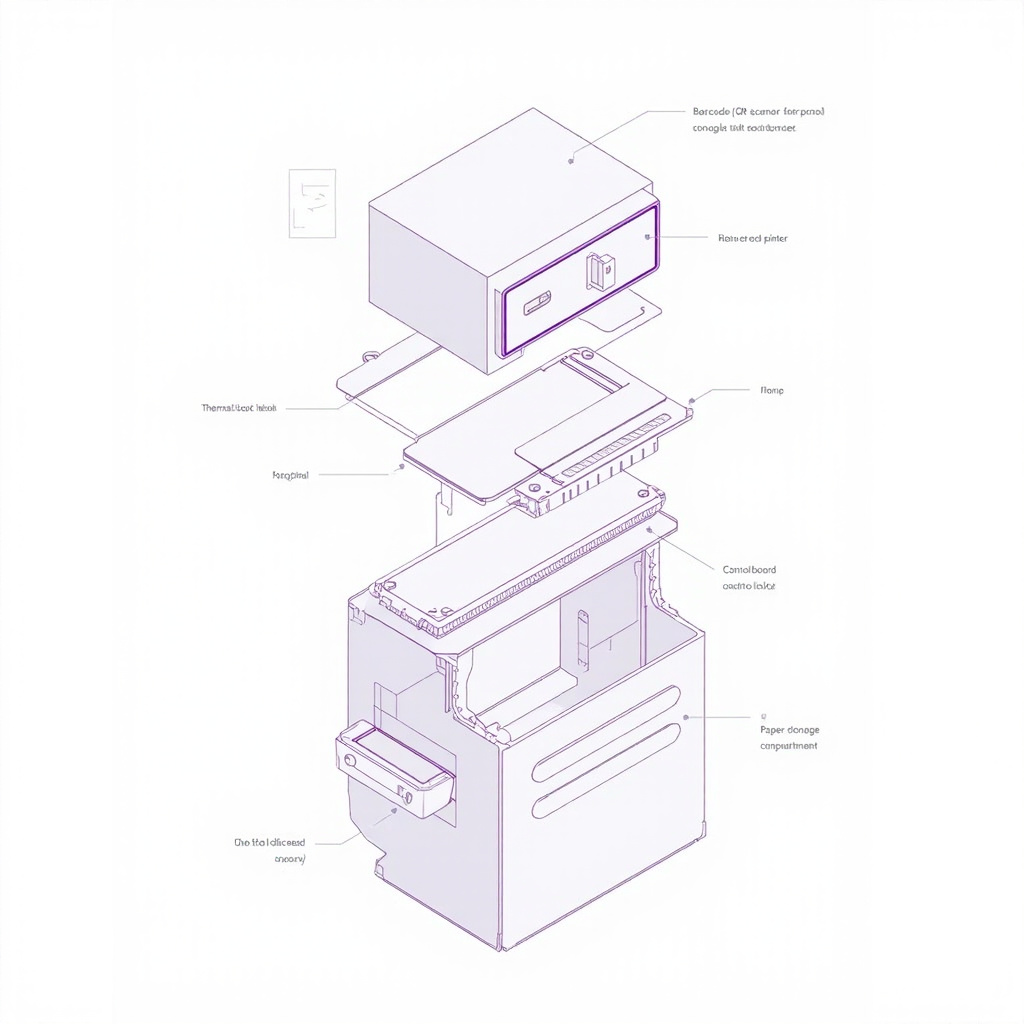 Barcode Locker Structure Diagram