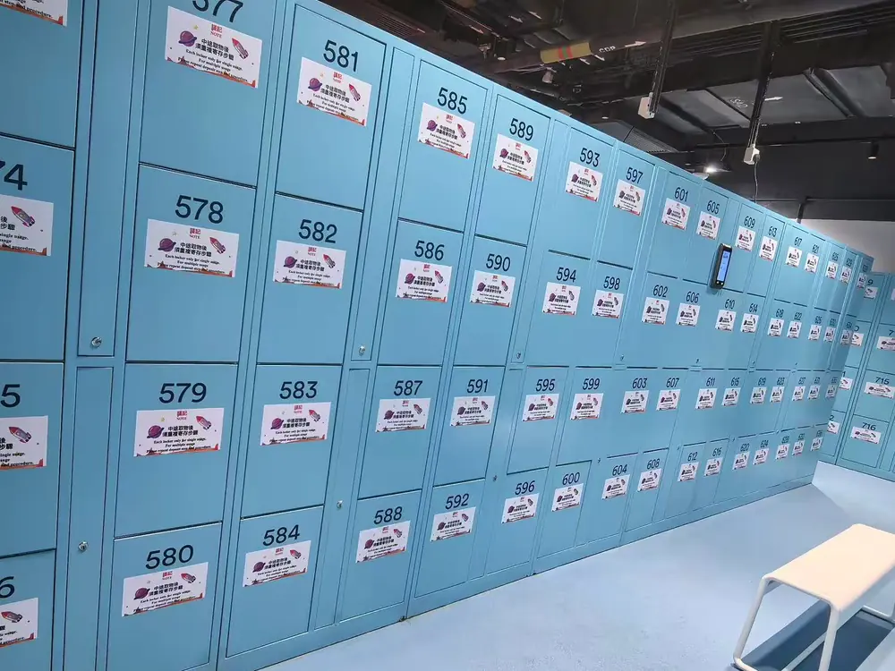 WhizSmart smart lockers at Studio City Water Park, Macau