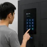 PIN password smart locker keypad